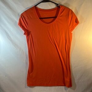 No Boundaries Vibrant Orange Short Sleeve Tee